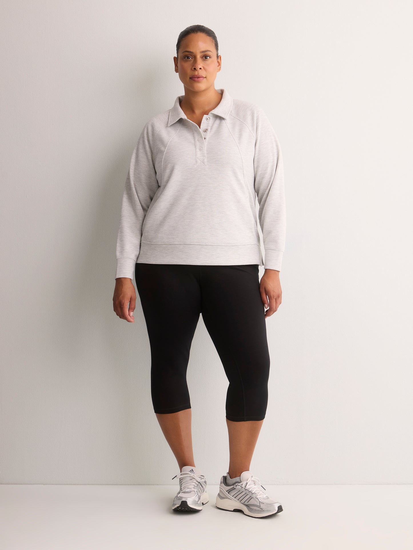 Black Capri Legging - Active Zone