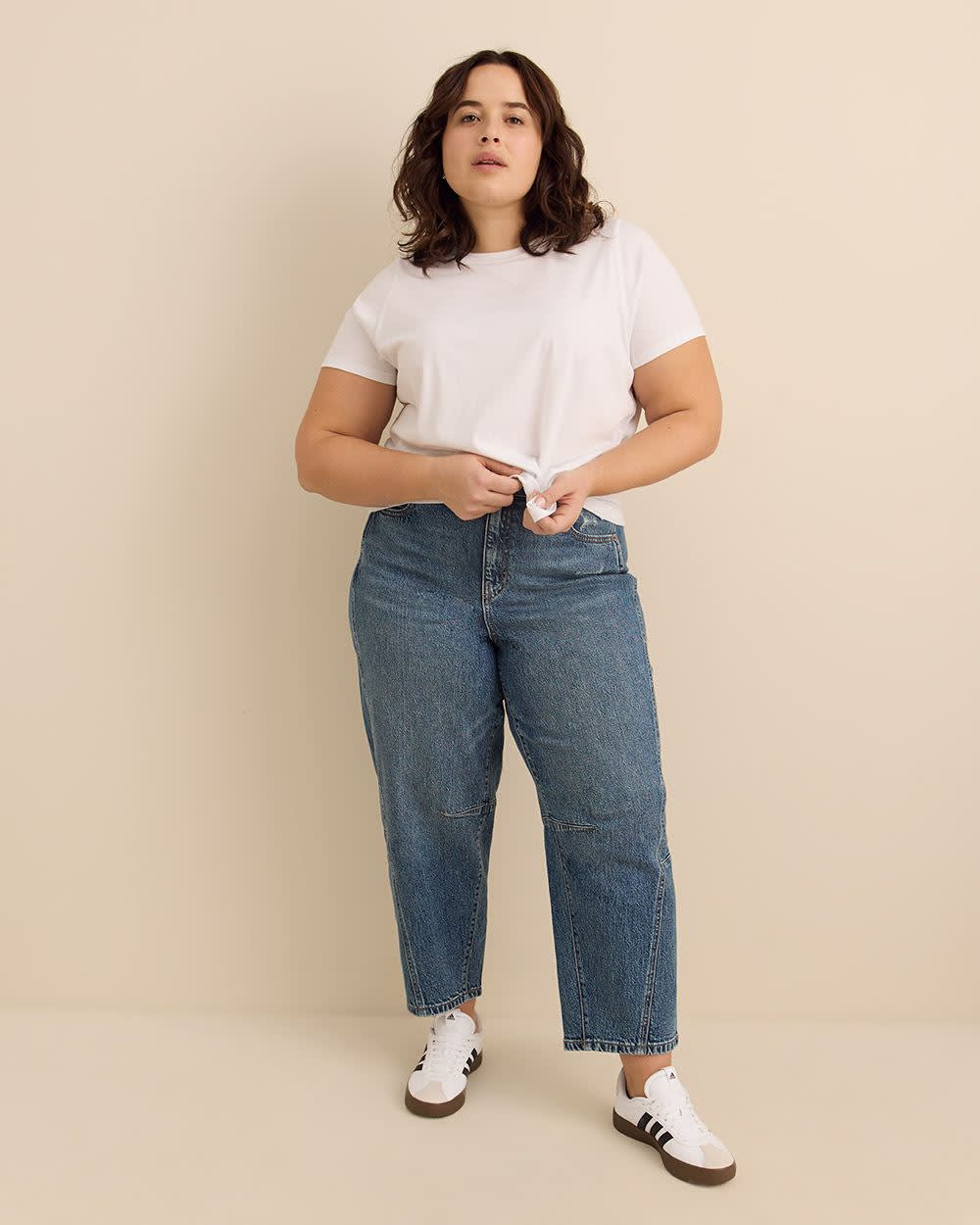 Jean taille haute à jambe ballon - d/C JEANS