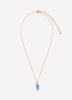Short Dainty Necklace with Fish Pendant