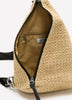 Straw Slingback Bag