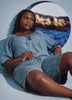 Classic-Fit High-Rise Denim Bermuda - d/C JEANS