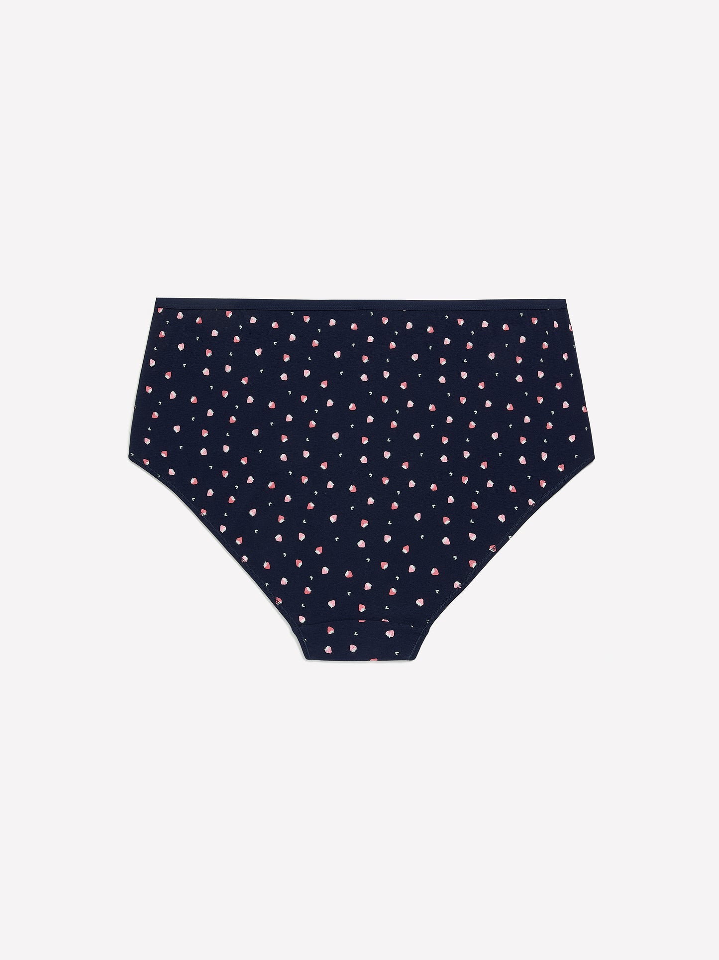 Blue Floral-Print Cotton Full Brief - ti Voglio