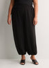 Black Holiday Pull-On Balloon Pants