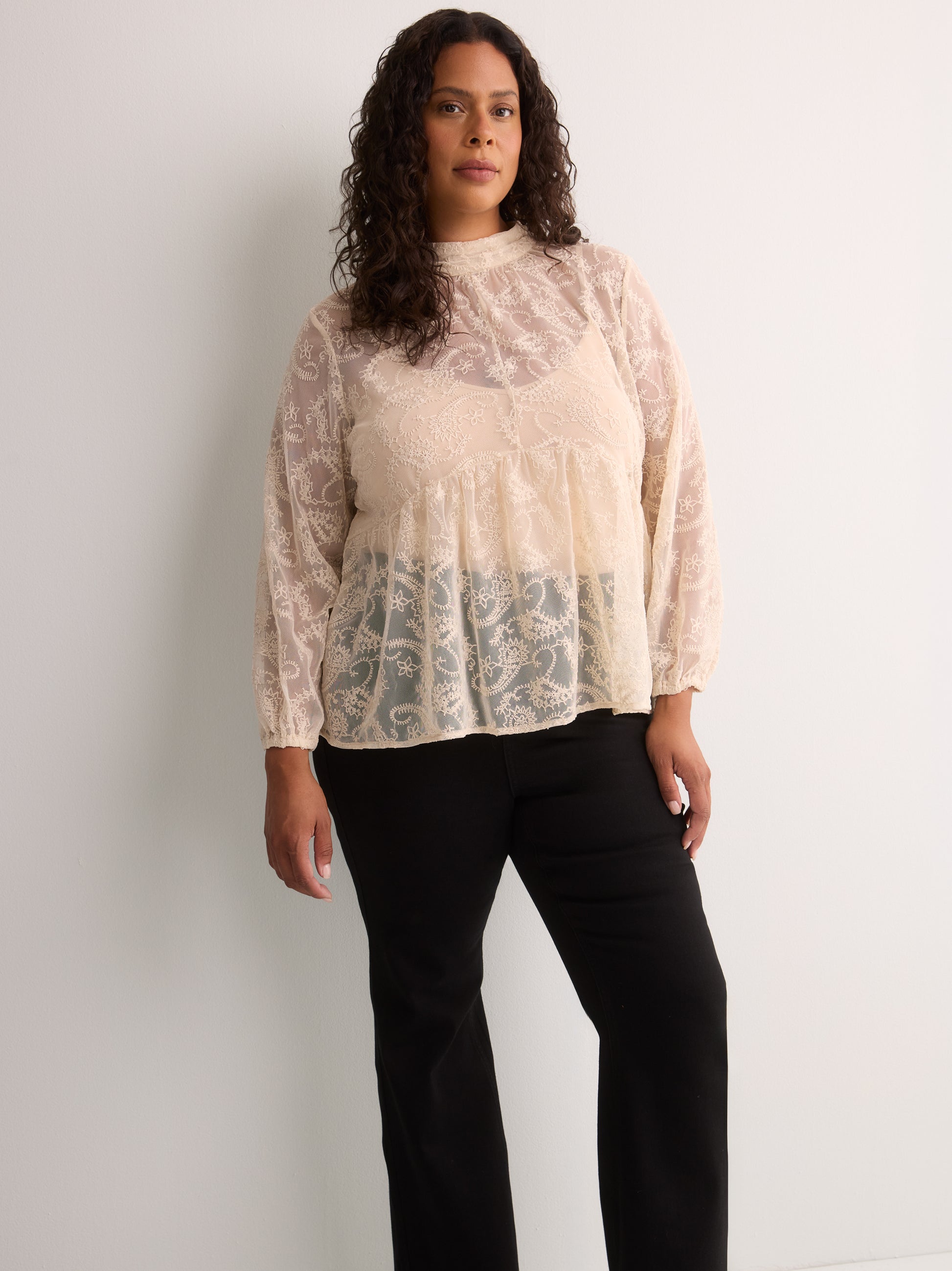 Classic-Fit High-Rise Flared-Leg Denim Pant - d/C jeans