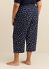 Straight-Leg Pyjama Capri Pant - ti Voglio