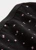 Black Star-Print High-Cut Cotton Brief - tiVOGLIO