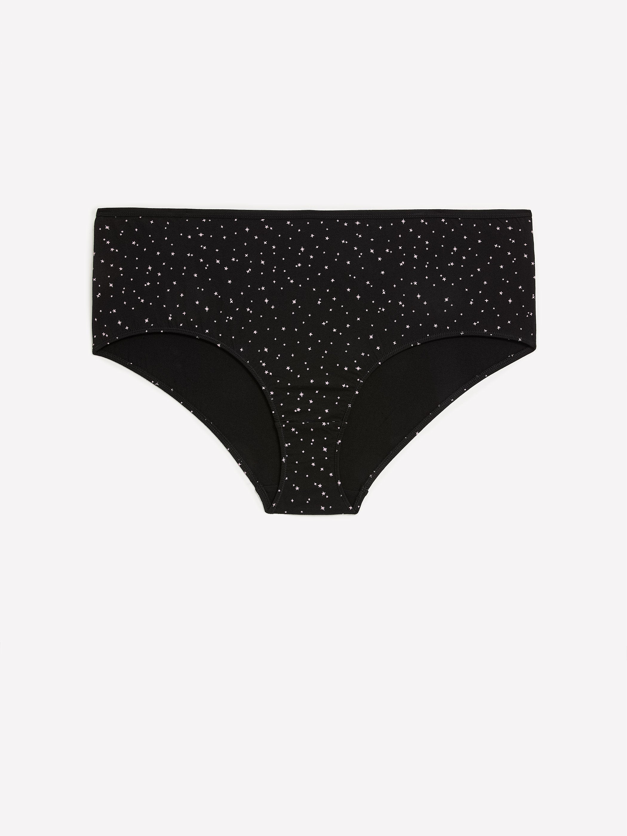 tiVOGLIO Culotte grande taille en coton intégral avec imprimé étoiles ...