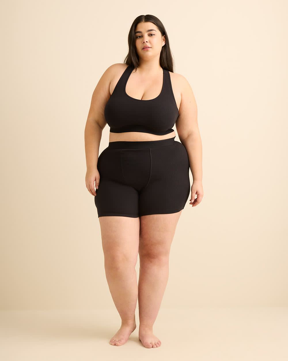 Ribbed Knit Boyshort - ti Voglio