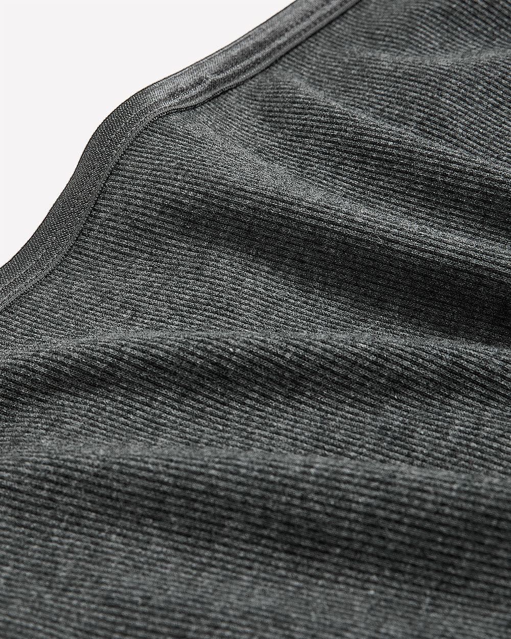 Culotte échancrée côtelée grise chinée - ti Voglio