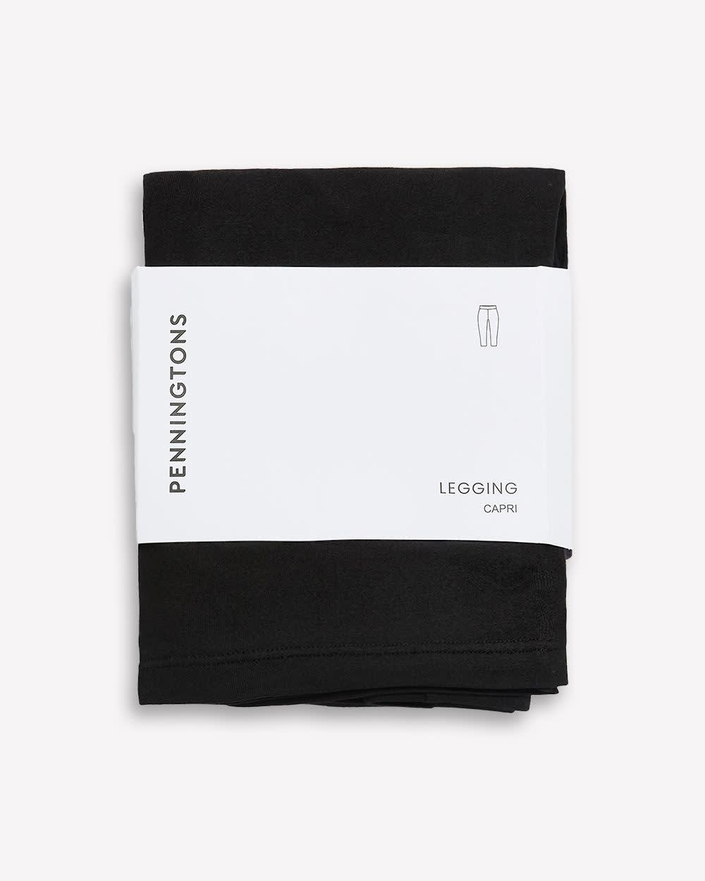 Responsible, Basic Stretch Capri Legging - PENN. Essentials