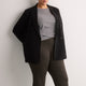 Mixed Brown Bootcut Pull-On Knit Pant, Essential Pant