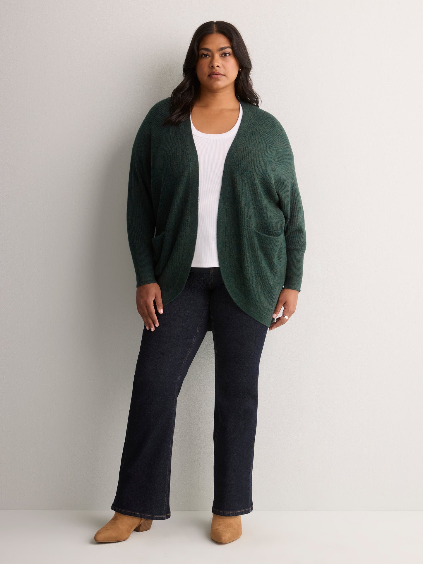 Belted Cocoon Sweater Cardigan