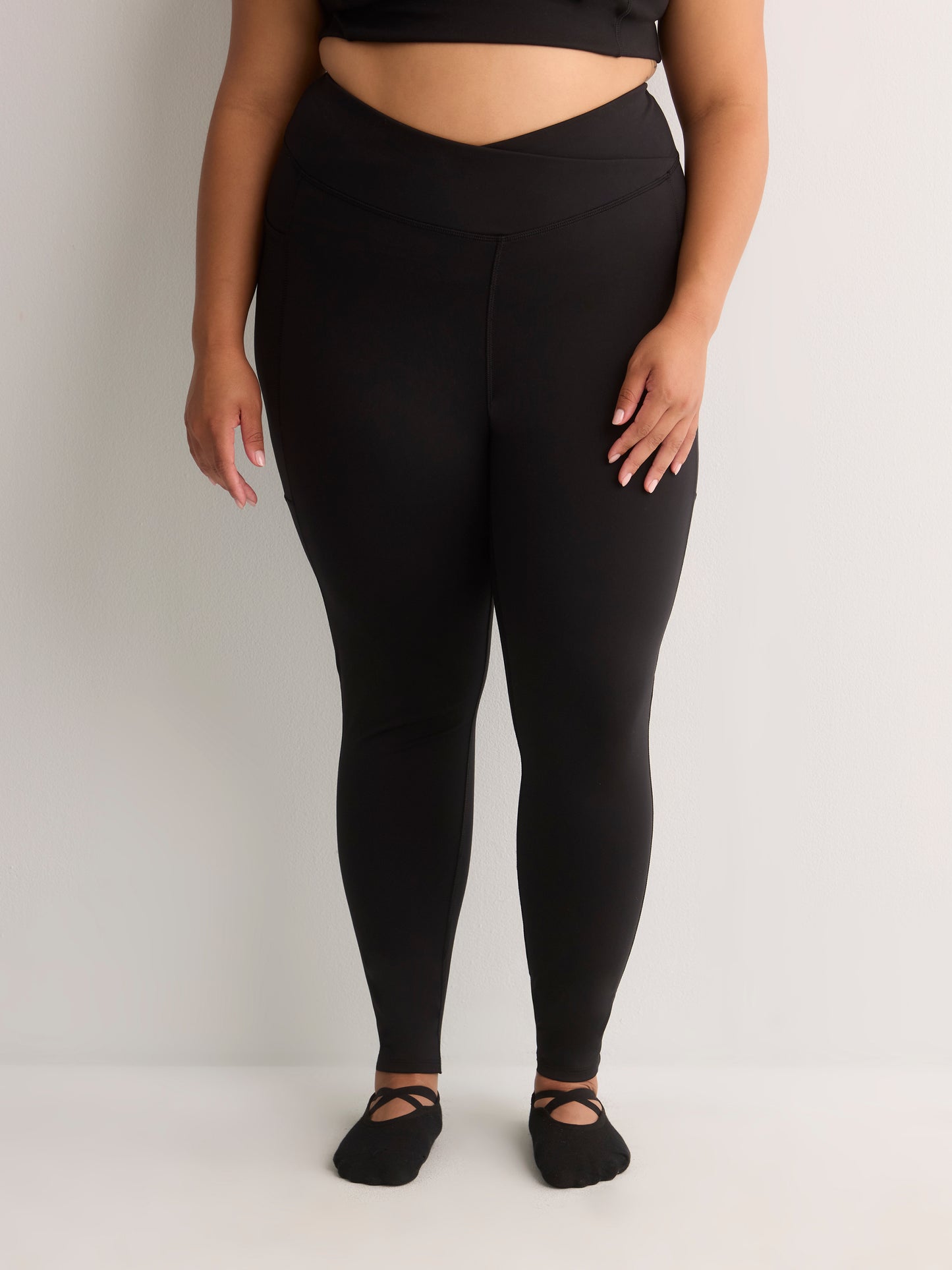 Responsible, Double Knit Crisscross Legging - Active Zone
