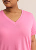 Responsible, Boyfriend-Fit Tee with Slits