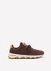 Espadrille Kinetic Ember Lux en suède mauve foncé, taille régulière - Sorel