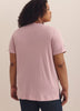 Boyfriend-Fit V-Neck T-Shirt - PENN. Essentials