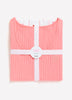 Pink Rib Tank Top and Strawberry Plaid Boxer Pyjama Set - ti Voglio