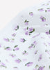 White Floral-Print Cotton Full Brief - ti Voglio