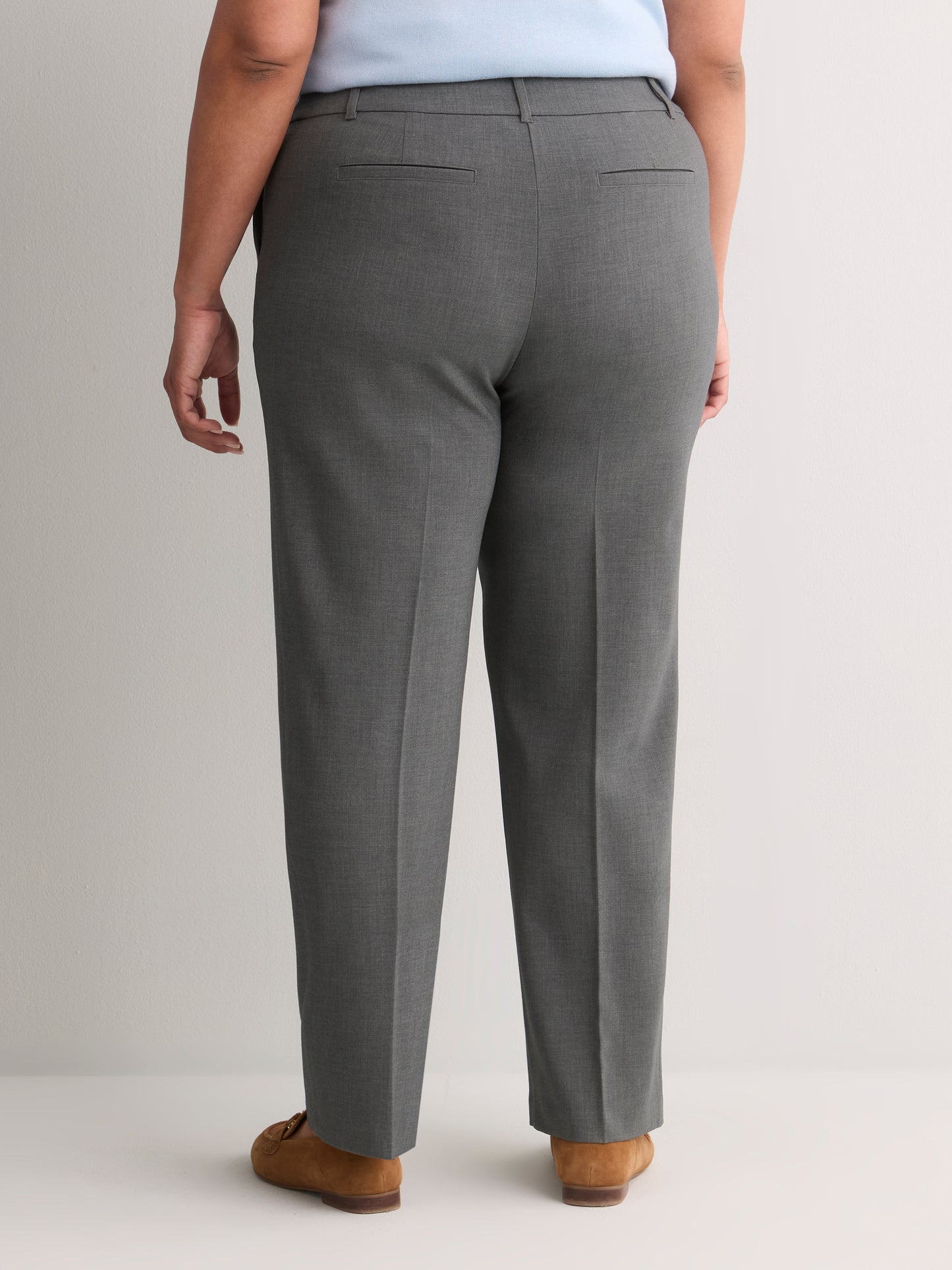 Heather Blue Straight-Leg Savvy II Pant