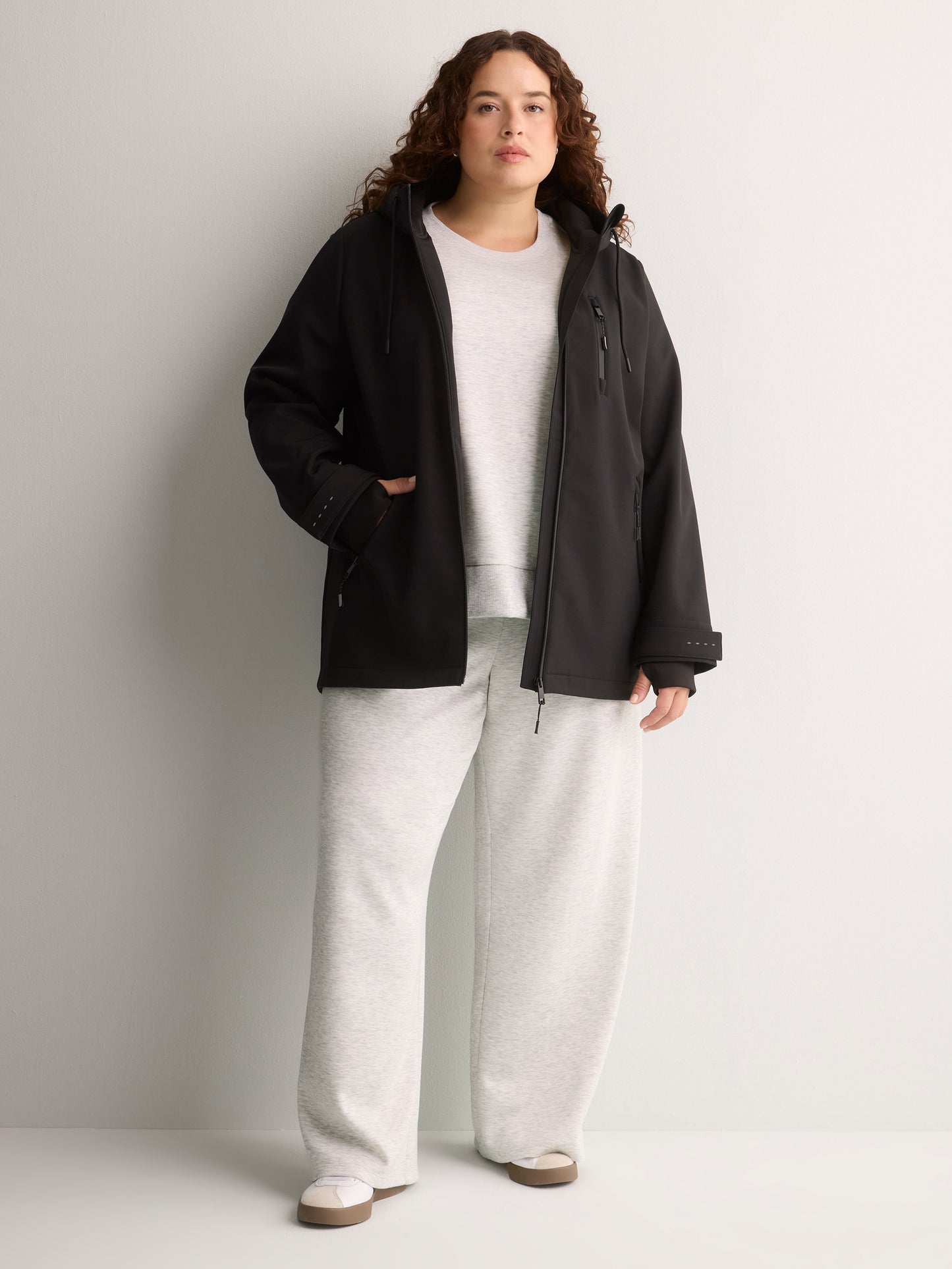 Softshell Hooded Jacket - Active Zone