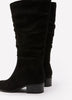 Wide Width, Daytona Tall Slouchy Microsuede Boot
