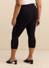 Responsible, Capri Legging with Crochet Trim Detail