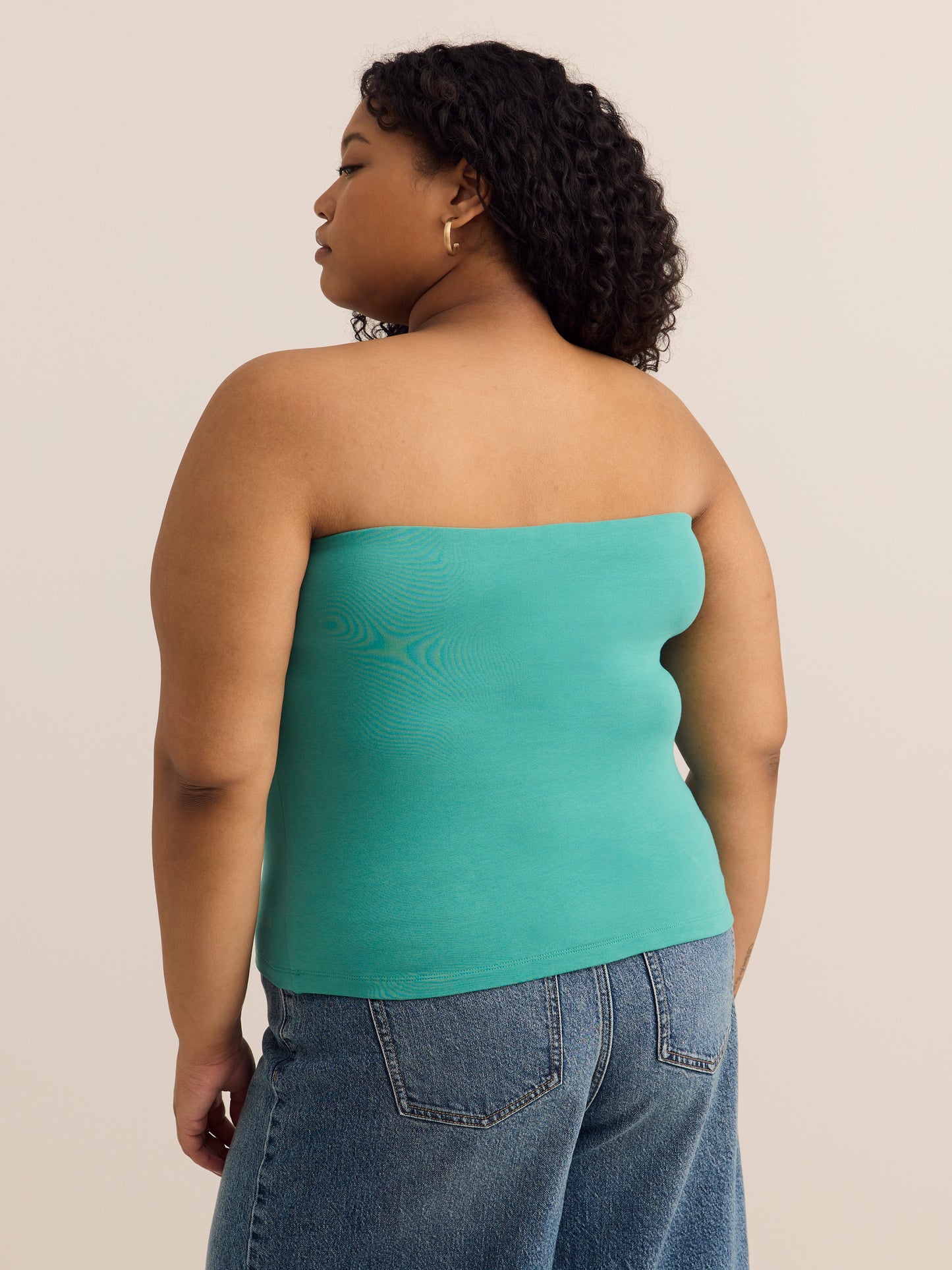 Fitted Knit Tube Top