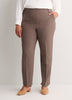 Grey Slim-Leg Savvy II Twill Pants