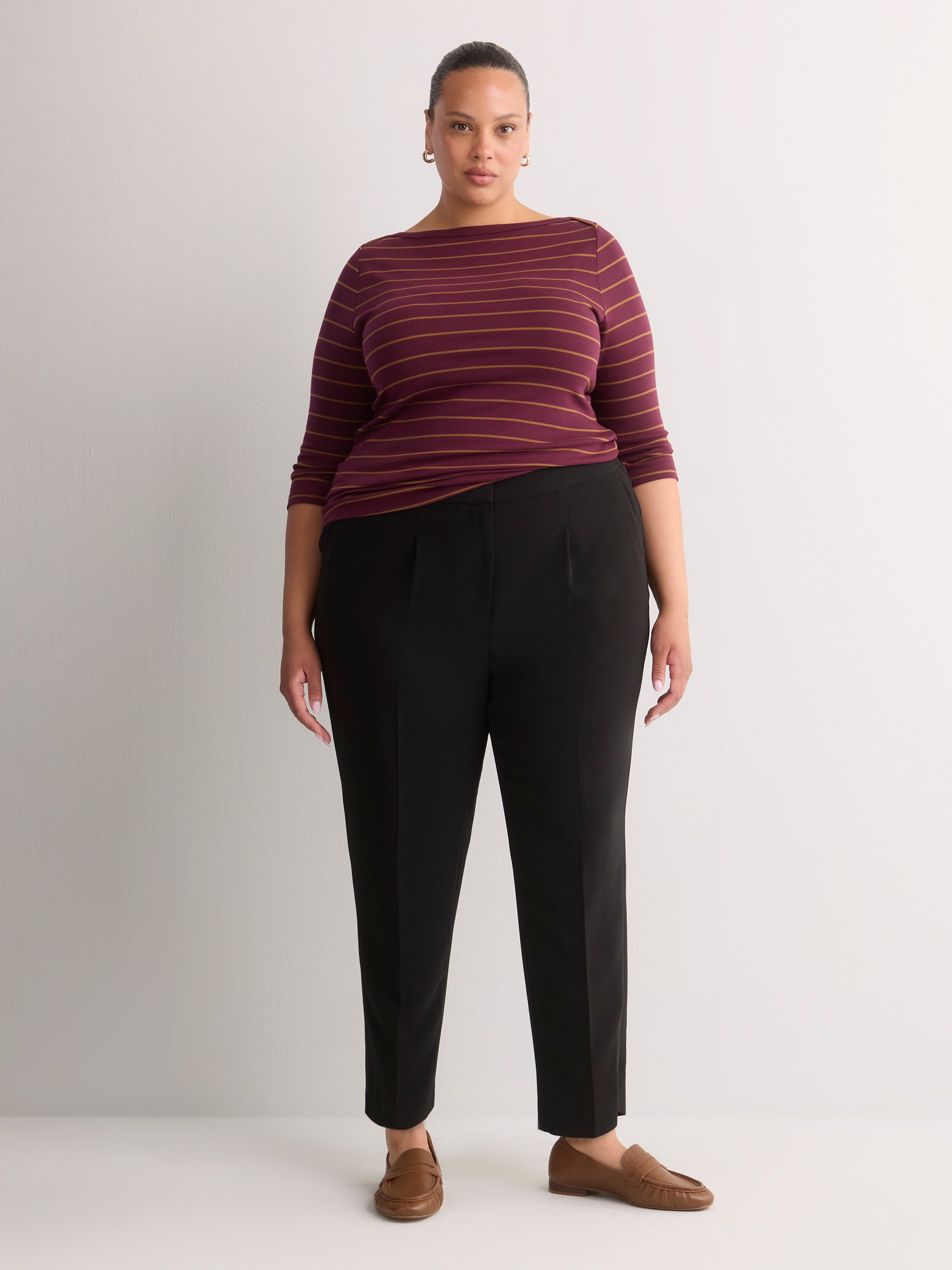 Tapered-Leg City Pant