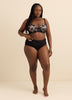 Essential Microfiber Brief with Lace - Déesse Collection