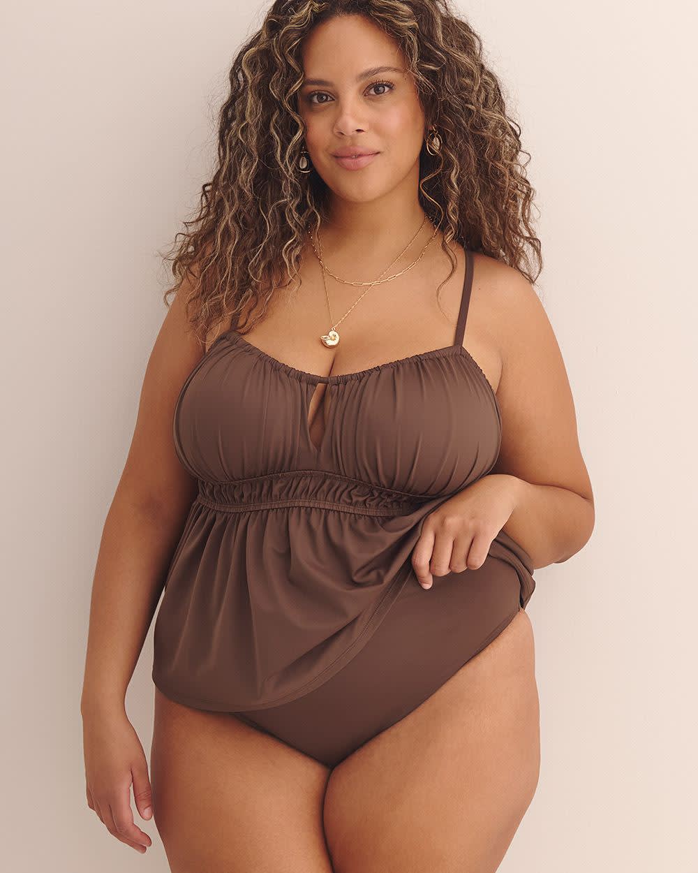 High-Rise Reversible Cheeky Swim Bottom