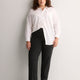 Responsible, Gray Straight-Leg Savvy Pant