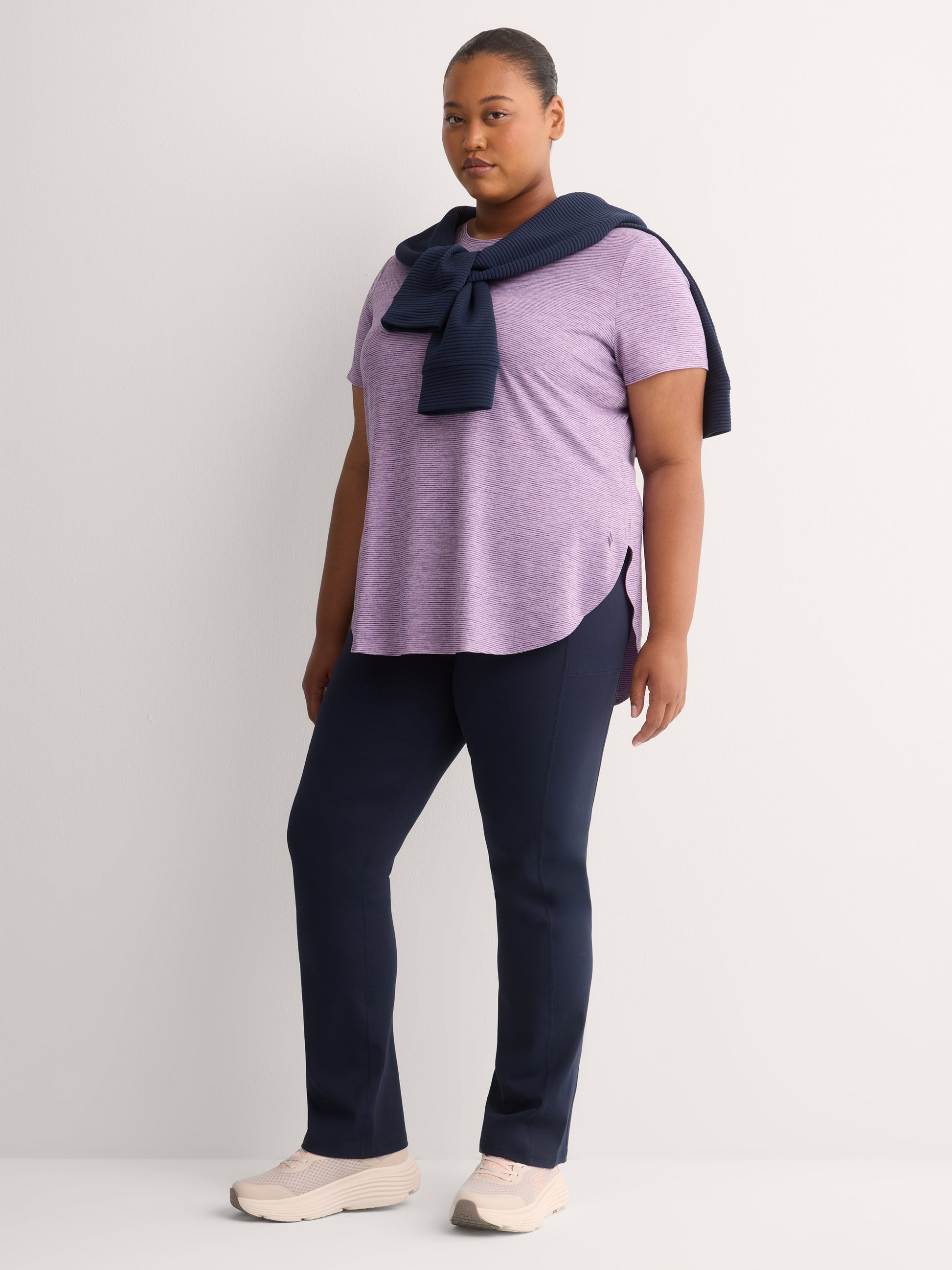 Go Walk Black Ultra Stretch Bootcut Active Pant - Skechers