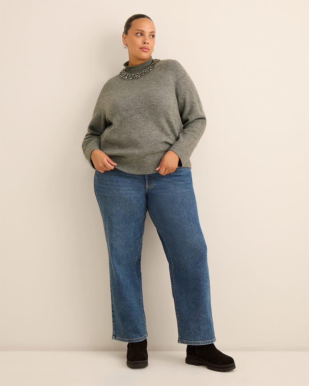 Jewel Crewneck Sweater