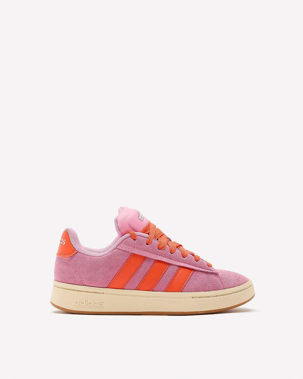 Chaussure rose Grand Court, largeur régulière - adidas