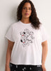White Short-Sleeve Pyjama Top with Dalmatian Print - Disney