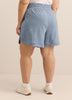 French Terry Tulip-Hem Bermuda Short - Active Zone