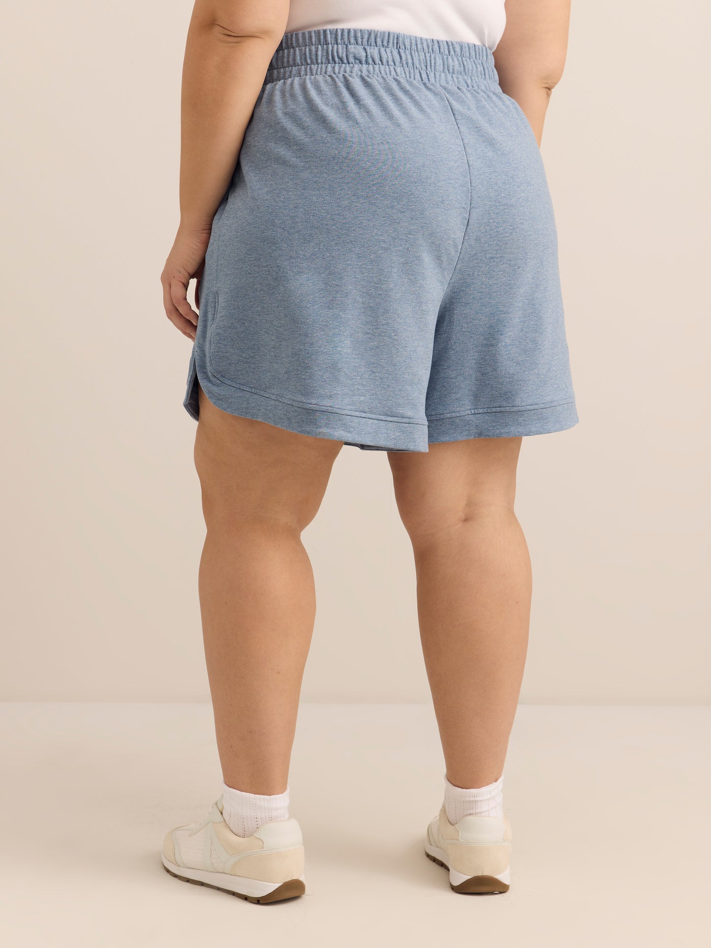 French Terry Tulip-Hem Bermuda Short - Active Zone