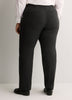 Responsible, Petite, Gray Straight-Leg Savvy Pant