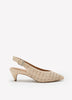 Extra Wide Width, Kitten-Heel Slingback Shoe