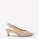 Extra Wide Width, Kitten-Heel Slingback Shoe