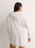 French Terry Hooded Open Cardigan - Active Zone