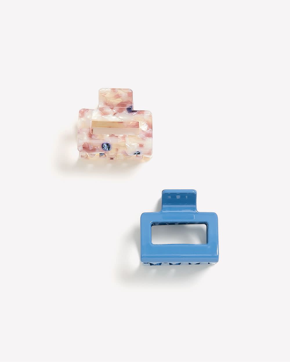 Pinces à cheveux moyennes, ens. de 2