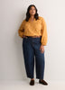 Classic-Fit High-Rise Barrel Jeans - d/C jeans