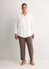 Grey Slim-Leg Savvy II Twill Pants