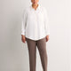 Grey Slim-Leg Savvy II Twill Pants