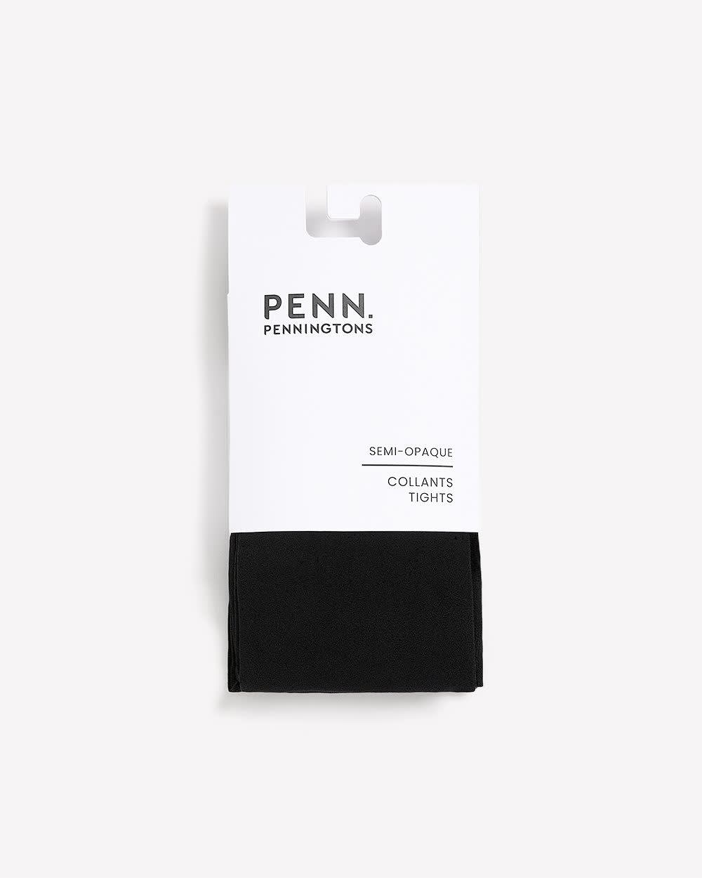 Basic 50D Black Control Top Tights