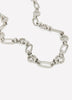 Short Silver Big-Link Necklace