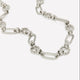 Short Silver Big-Link Necklace