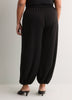 Black Holiday Pull-On Balloon Pants